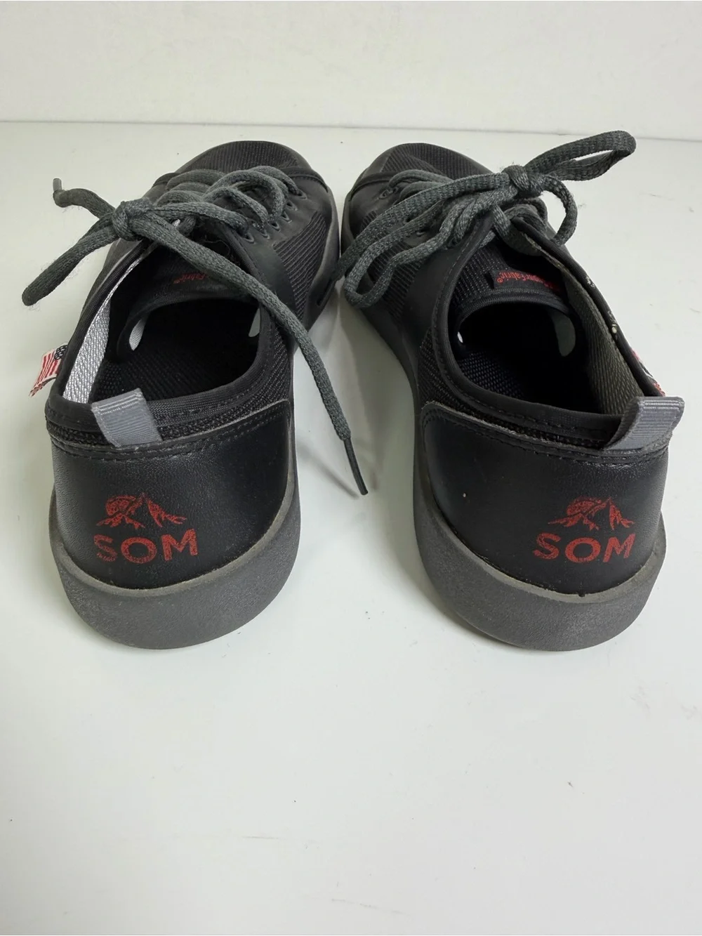Men’s SOM Footwear Trailhead Barefoot Zero Drop Sneakers Black Size 7 USA Made
